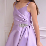 Charlotte Side Cascade Ballgown - Image