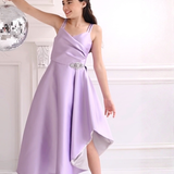 Charlotte Side Cascade Ballgown - Image