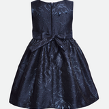 Claire Floral Jacquard Party Dress - Image