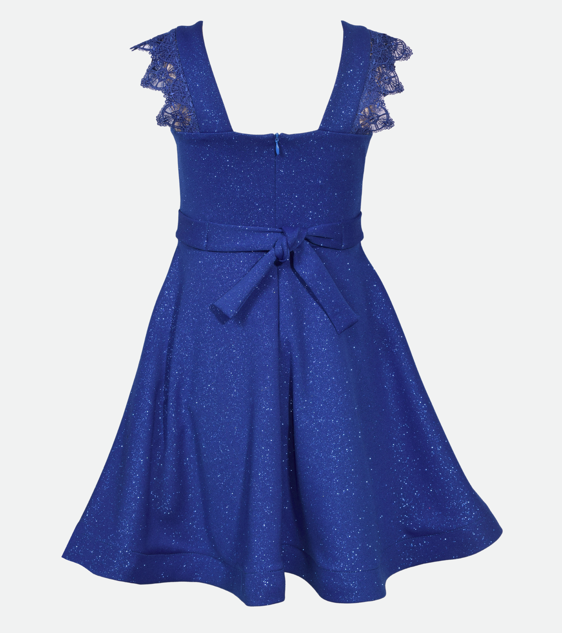 Valorie Sparkle Knit Skater Dress