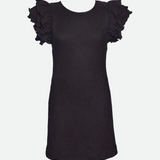 Diana Ruffle Sleeve Party Dress - Image