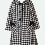 Eloise Houndstooth Coat Set - Image