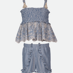 Emma Chambray Short Set - Image