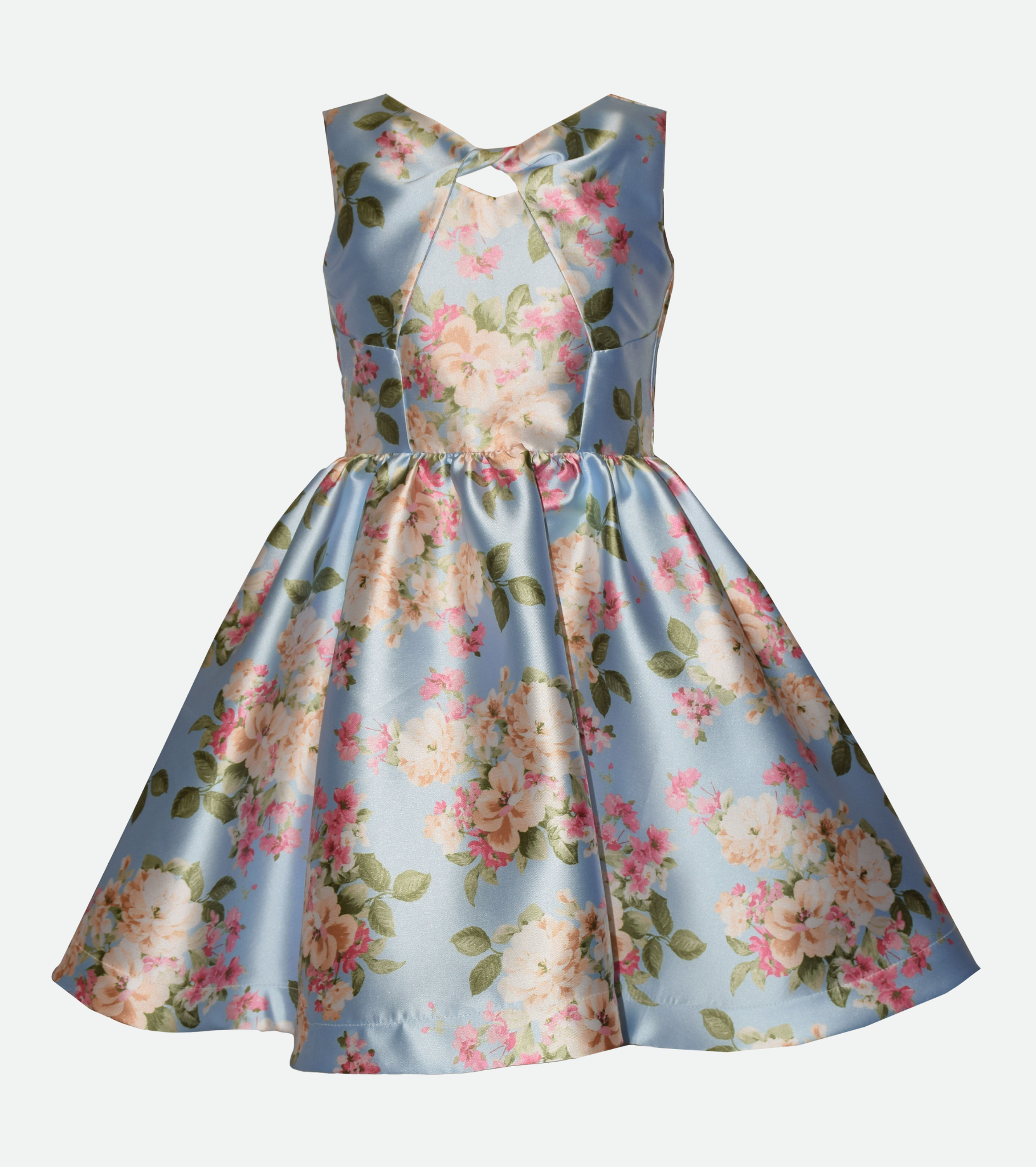 Girls 4-20 Bonnie Jean Fairy Hem Two-Tone Dress in Regular & Plus Size Girls 4-20 Bonnie Jean Fairy Hem Two-Tone Dress in Regular & Plus Size