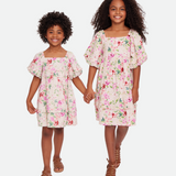 Mary Floral Dress with Purse - Image
