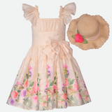 Colette Party Dress with Hat - Image