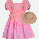 Haley Eyelet Sundress with Hat - Image