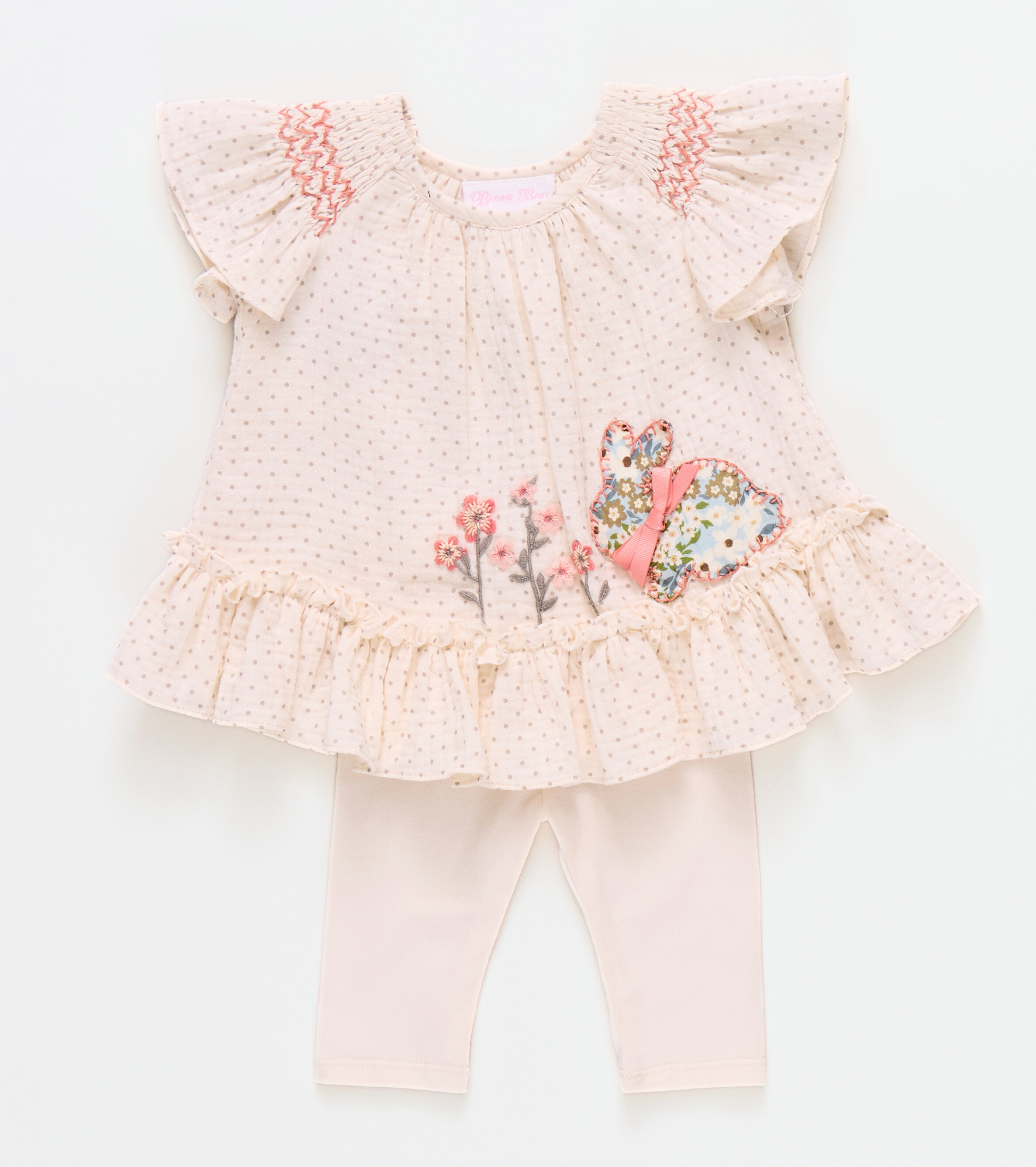 Easter Outfits for Girls Bunny Legging Set Cotton