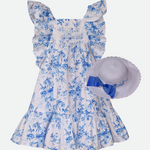 Charlotte Pinafore Dress with Hat - Image