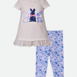 Junie Sequin Bunny Legging Set - Image
