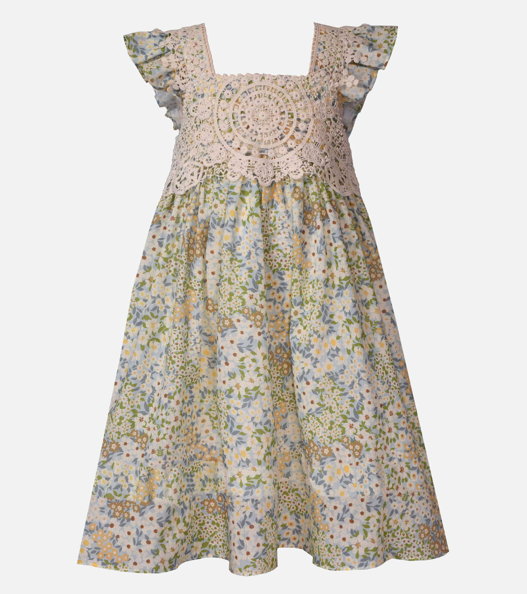 Floral Print Sundress for Girls