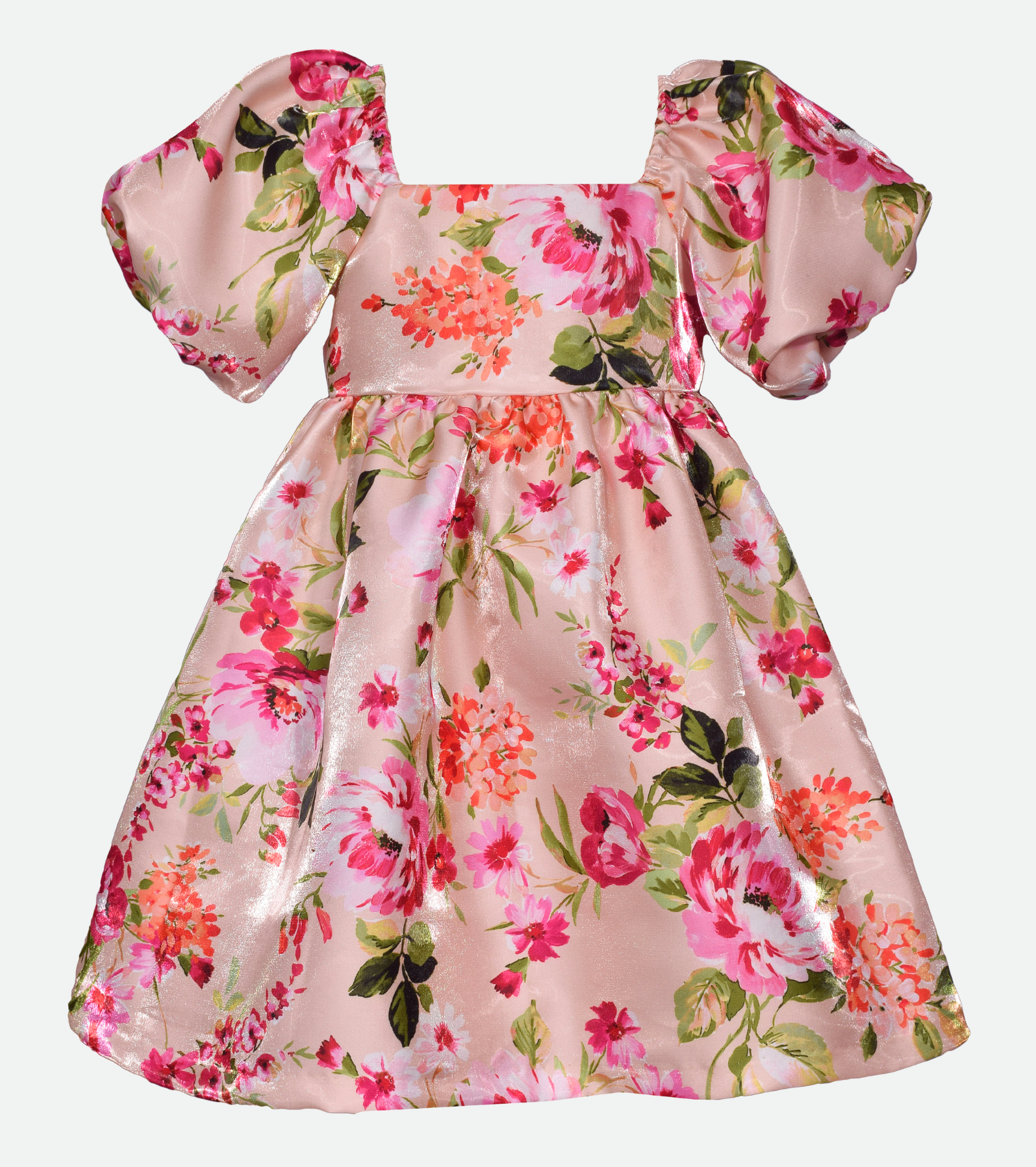 Victoria Puff Sleeve Party Dress – Bonnie Jean1