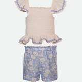 Dani Smocked Top & Short Set - Image