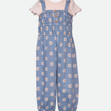Jules 2-Piece Daisy Print Jumpsuit - Image