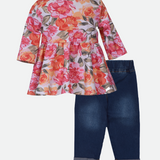 Rosa Denim Outfit Set - Image