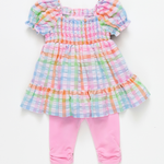 Wren Seersucker Legging Set - Image