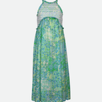 Melanie Tropical Print Maxi Dress - Image