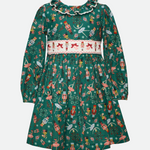 Clara Smocked Nutcracker Dress - Image