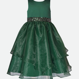 Olivia Tiered Organza Party Dress - Image