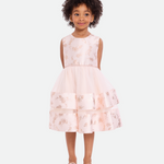 Olivia Tiered Floral Party Dress - Image