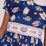 Alice Smocked Tea Time Dress - Image