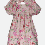 Mary Floral Dress with Purse - Image
