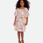 Mary Floral Dress with Purse - Image