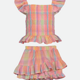 Tess Smocked Skort Set - Image