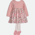Lily Sweater Dress with Tights - Image