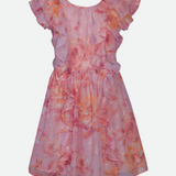 Bella Chiffon Ruffle Dress - Image