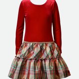 Ruby Sparkle Waist Hipster Dress - Image