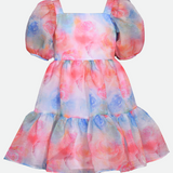 Izzy Puff Sleeve Dress - Image