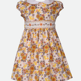 Sunflower Smocked Dress - Image