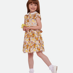 Sunflower Smocked Dress - Image