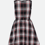 Anna Plaid Cardigan Dress - Image