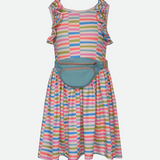 Jessie Ruffle Sleeve Dress with Fanny Pack - Image