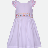 Paige Smocked Flutter Sleeve Dress - Image