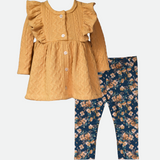Lena Pinafore Legging Set - Image