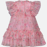 Thea Tiered Flutter Dress - Image