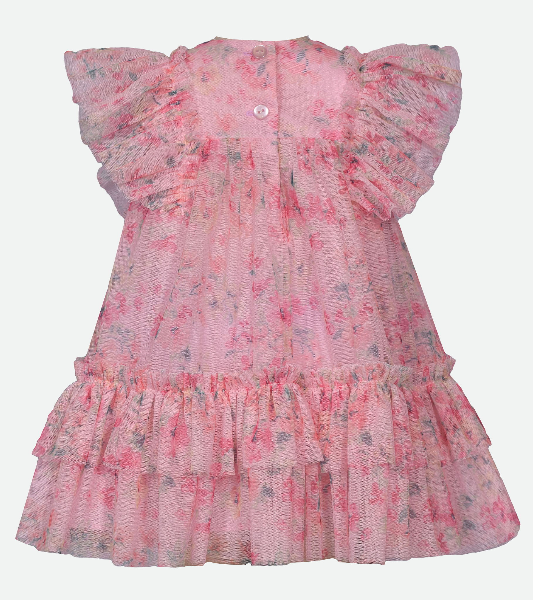 Thea Tiered Flutter Dress