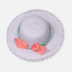 Bea Floral Party Dress with Hat - Image