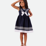 Allison Nautical Sailor Dress - Image