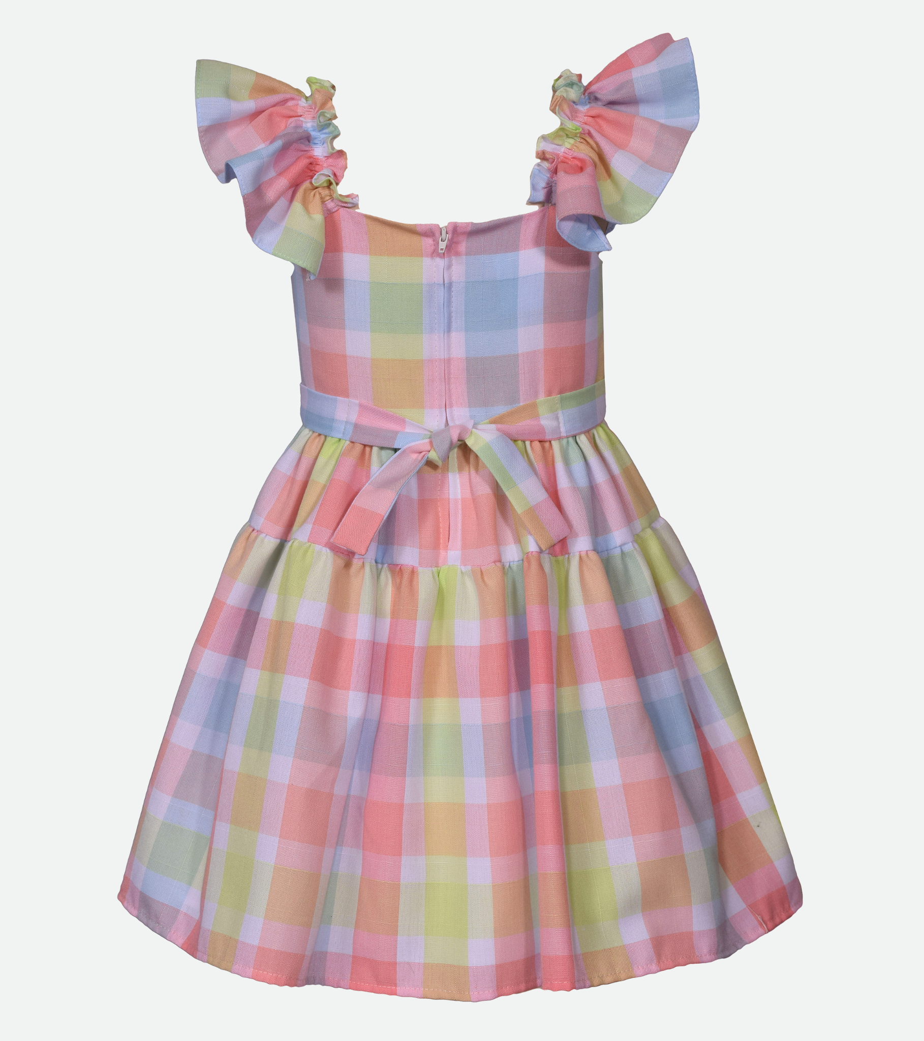 Eva Flutter Sleeve Dress