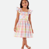 Eva Flutter Sleeve Dress - Image