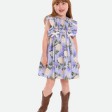 Demi Smocked Pinafore Dress - Image