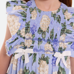 Demi Smocked Pinafore Dress - Image