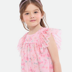 Thea Tiered Flutter Dress - Image