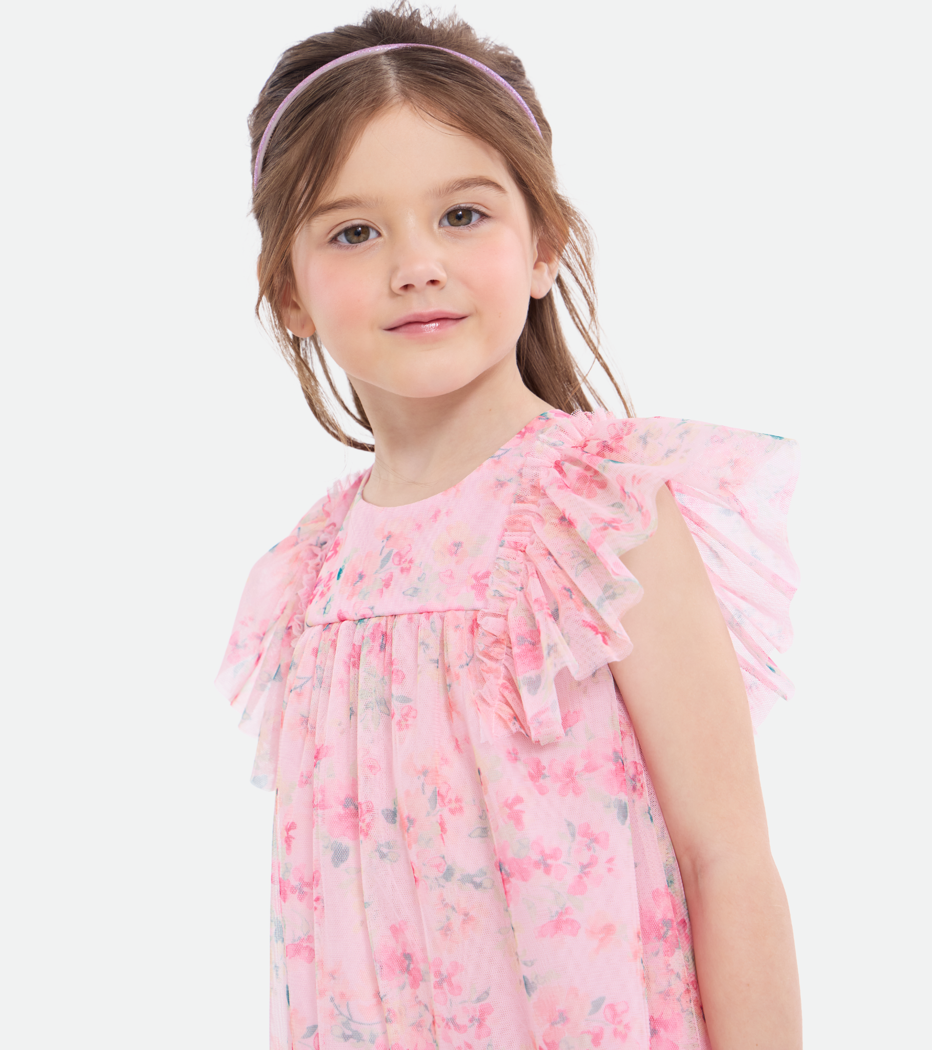 Thea Tiered Flutter Dress