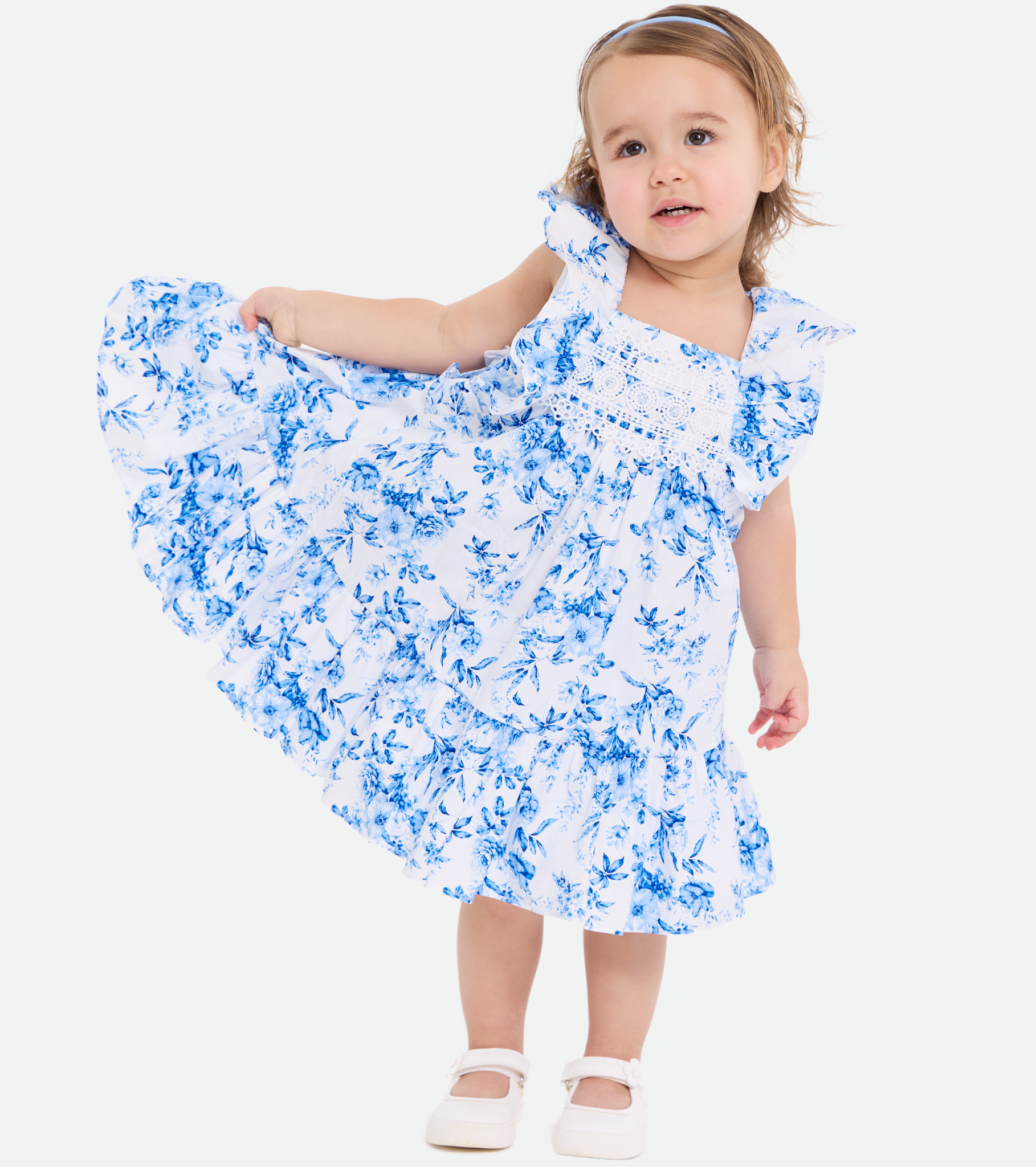 Charlotte Pinafore Dress with Hat