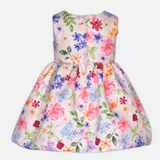 Violet Floral Cardigan Dress - Image